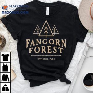 Retro Vintage Fangorn Forest National Park Bookworms Saying Tshirt