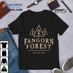 Retro Vintage Fangorn Forest National Park Bookworms Saying Tshirt