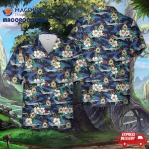 Royal Air Force Typhoon Fgr4 Zk361 Of No. 12 Squadron Hawaiian Shirt