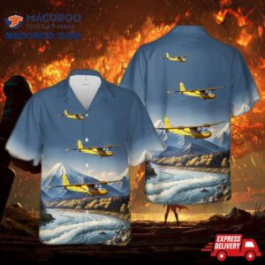 Royal Canadian Air Cadets Schweizer Sgs 2-33a Hawaiian Shirt