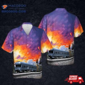 Santa Fe Business Car #1869, The “cyrus K. Holliday” Hawaiian Shirt