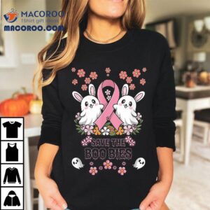 Save The Boobies Breast Cancer Awareness Shirt &acirc; Halloween