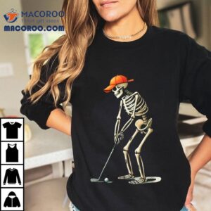 Skeleton Golf Halloween Golfer Player Funny Dad Shirt 3 Skeleton Golf Halloween Golfer Player Funny Dad Tshirt