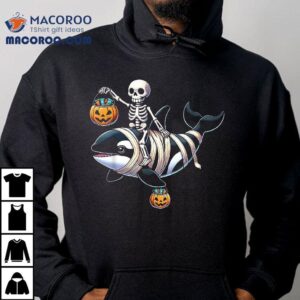 Skeleton Riding Mummy Orca Halloween Candy Whale Funny Shirt Skeleton Riding Mummy Orca Halloween Candy Whale Funny Shirt