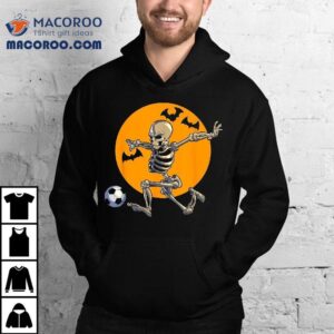 Soccer Skeleton Halloween Boys Player Shirt