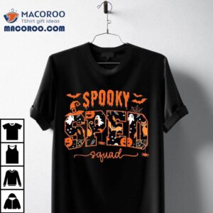 Sped Squad Team Special Education Teacher Halloween Tshirt