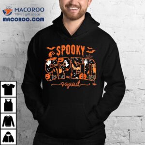 Sped Squad Team Special Education Teacher Halloween Tshirt