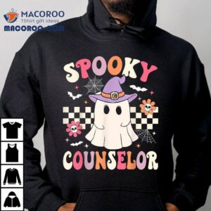 Spooky Counselor Halloween Ghost School Shirt