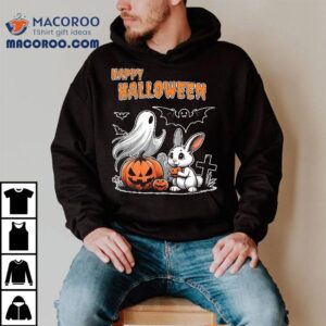 Spooky Ghost With Bunny Shirt 3 Spooky Ghost With Bunny Tshirt