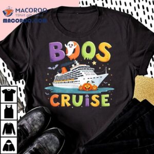 Spooky Halloween Boos Cruise Squad Matching Family Vacation Shirt