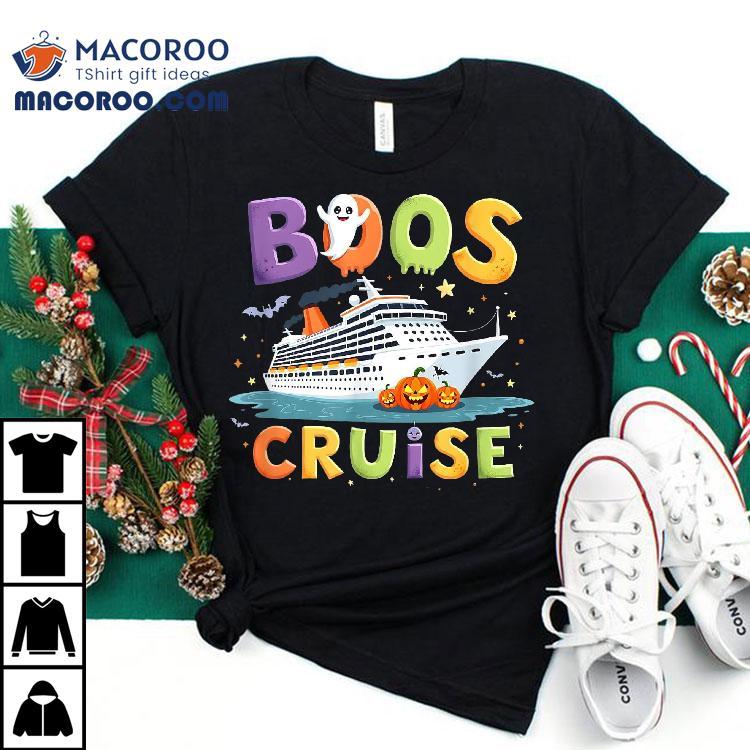 Spooky Halloween Boos Cruise Squad Matching Family Vacation Shirt Spooky Halloween Boos Cruise Squad Matching Family Vacation Shirt