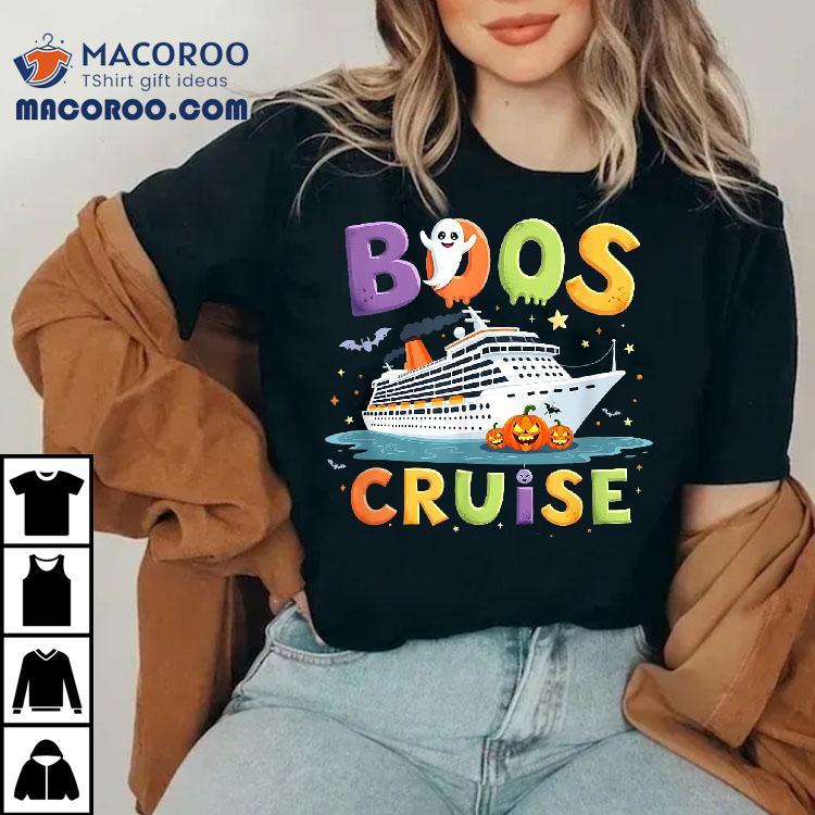 Spooky Halloween Boos Cruise Squad Matching Family Vacation Shirt Spooky Halloween Boos Cruise Squad Matching Family Vacation Shirt