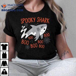 Spooky Shark Funny Halloween Costume Shirt