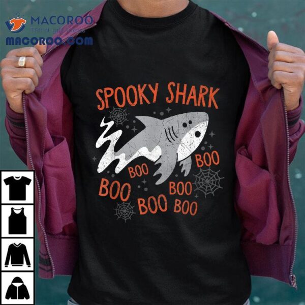 Spooky Shark Funny Halloween Costume Shirt