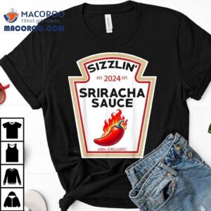 Sriracha Sauce Diy Halloween 2024 Costume Group Condits Shirt