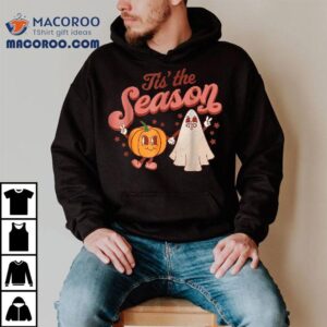 Tis The Season Pumpkin Boo S S Hippie Halloween Costume Tshirt