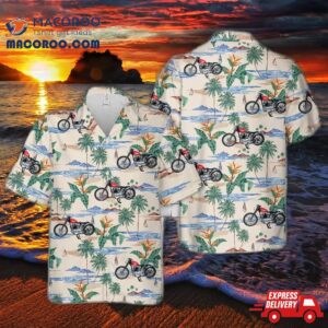 Triumph Rigid Frame Motorcycle Hawaiian Shirt