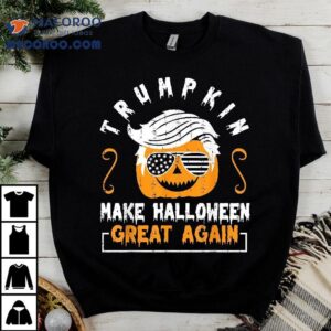 Trumpkin Make Halloween Great Again Funny Pumpkin Trump Hair Shirt