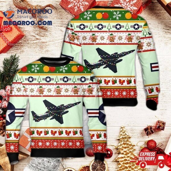 Us Air Force U-2 Dragon Lady Christmas Aop Sweater