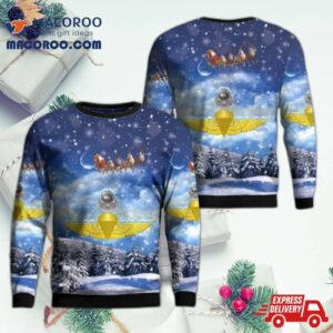 Us Marine Corps Force Recon Scuba Aop Christmas Sweater