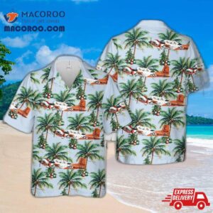 Us Navy T-34 Mentor Christmas Hawaiian Shirt