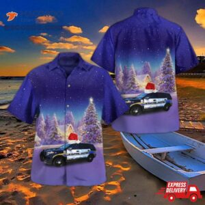 Village Of West Milwaukee, Wisconsin Police Department Christmas Hawaiian Shirt