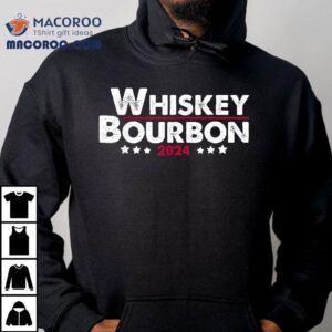 Whiskey And Bourbon ’24 Lovers Drinker Election 2024 Shirt