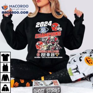 2024 Champions Georgia Bulldogs 22-19 Texas Longhorn Shirt