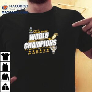 2024 Junior Hockey World Champions U.s National Junior Team Shirt