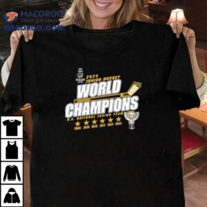 2024 Junior Hockey World Champions U.s National Junior Team Shirt