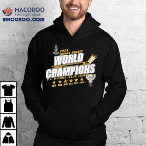 Junior Hockey World Champions U S National Junior Team Tshirt