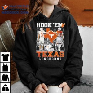 2024 Texas Longhorns Jordan Whittington Arch Manning Hook ‘em Shirt