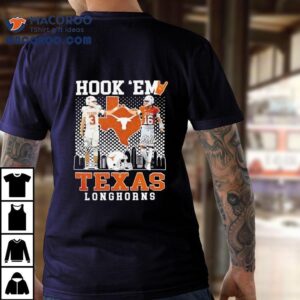 2024 Texas Longhorns Jordan Whittington Arch Manning Hook ‘em Shirt