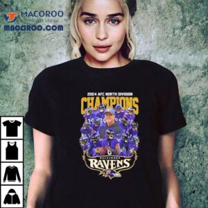 2025 Afc North Division Champions Baltimore Ravens Team Shirt