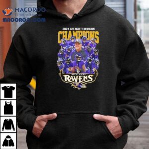2025 Afc North Division Champions Baltimore Ravens Team Shirt