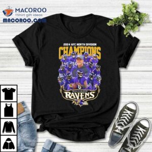 Afc North Division Champions Baltimore Ravens Team Tshirt
