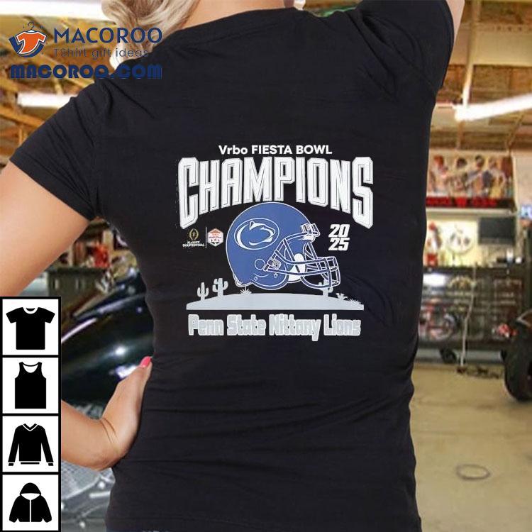 2025 Fiesta Bowl College Football Playoff Penn State Champions Locker Room Shirt 2025 Fiesta Bowl College Football Playoff Penn State Champions Locker Room Shirt