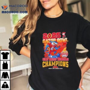 Gator Bowl Ole Miss Rebels Champions Taxslayer Tshirt
