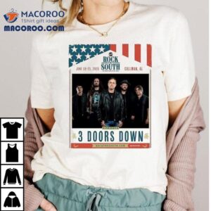 Doors Down Rock The South The Biggest Party In The South Tshirt