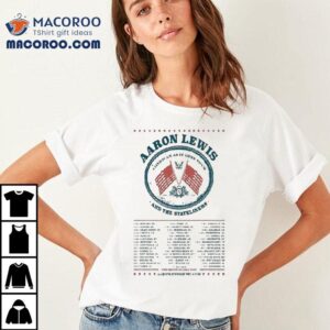 Aaron Lewis And The Stateliners American As It Gets Tour Tshirt