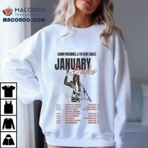 Aaron Mcdonnell And The Neon Eagles Tour January Dates 2025 Shirt