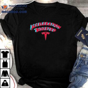 Acceleration Boosted Tesla Logo Shirt