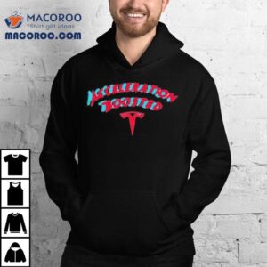 Acceleration Boosted Tesla Logo Tshirt