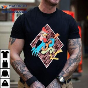 Ajj Live From Quarantine World Wide Web Tour Roosters Guitar Shirt