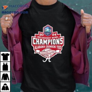 Alabama Crimson Tide Ncaa Reliaquest Bowl Champions Baseball Shirt
