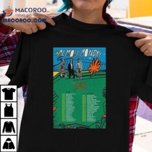 Almost Monday The Dive Tour 2025 Usa Eu Uk Shirt