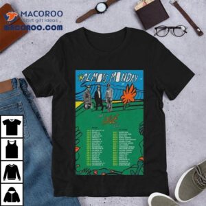 Almost Monday The Dive Tour 2025 Usa Eu Uk Shirt