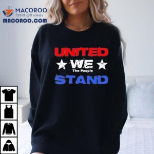 Anthony Raimondi Wearing United We The People Stand Shirt