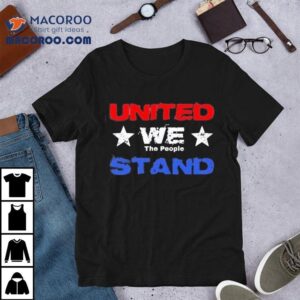 Anthony Raimondi Wearing United We The People Stand Tshirt