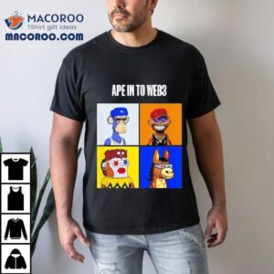 Ape In To Web Tshirt